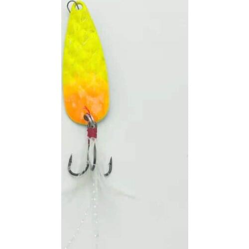 LiMoFish New Blood groove feather hook General-purpose Luya bait Sequins Special killer Cocker 6G