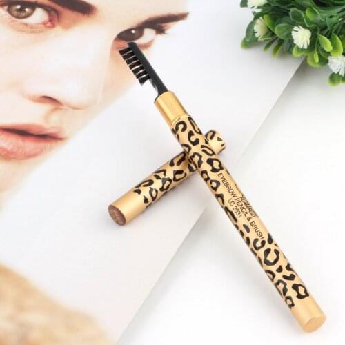 1PC Perfect Waterproof Longlasting Eyeliner Eyebrow Eye Brow Pencil & Brush Makeup Drop Shipping Wholesale