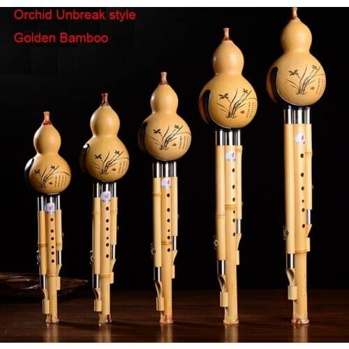 High Quality Playing Cucurbit instrument Great Sound Performance Hulusi Music Instruments A/C/bB/D/F/G Tone Flute