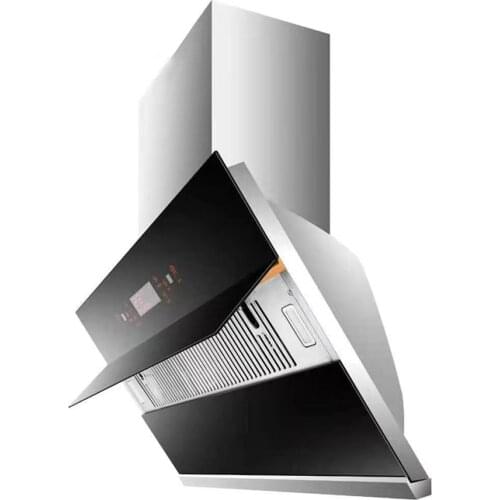 900mm Automatic Cleaning Exhaust Hood Kitchen Range Hood Household Side Suction Range Hood