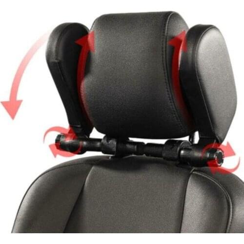 1pcs Universal Car Neck Pillows Leather U-shaped Pillow Auto Car Neck Rest Headrest Cushion Pillow Car Accessories Interior New
