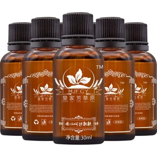 10 Bottles 30ml Natural Plant Therapy Lymphatic Drainage Ginger Anti Aging Essential Oil Relieving Fatigue Massage oil