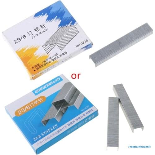 1000Pcs/Box Heavy Duty 23/8 Metal Staples for stapler Office School Supplies Stationery