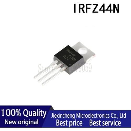 10PCS IRFZ44N IRFZ44NPBF IRFZ44 49A 55V TO220 MOSFET N-channel Field effect transistor
