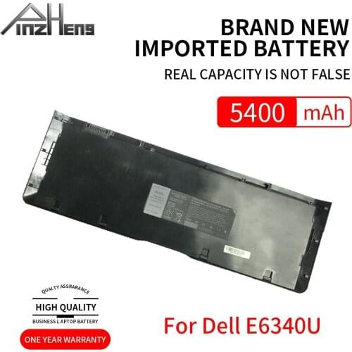 PINZHENG 11.1V 60WH New Laptop Battery For Dell Latitude XX1D1 9KGF8 E6340U E6510U 5400mAh Replacement Laptop Battery