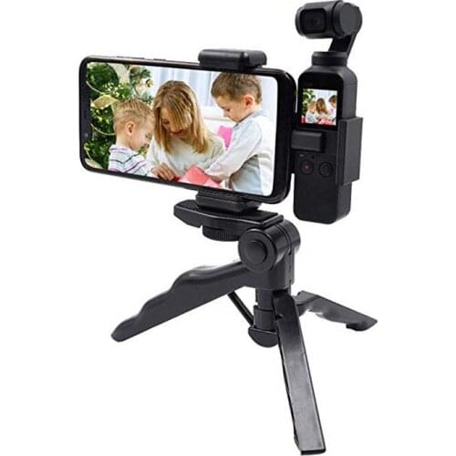Action Camera Accessories for STARTRC DJI OSMO Pocket Extended Mounting Bracket & Phone Clip & Tripod Holder