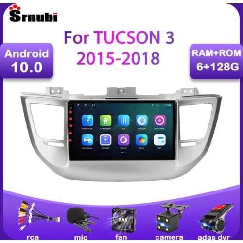 9" Android 10 Car Radio For Hyundai Tucson 3 2015 2016 2017 2018 Multimedia Video Player GPS Navigation 2 Din 4G WIFI stereo DVD