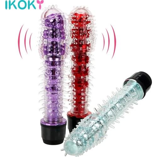 IKOKY Caterpillar Women Dildos Anal Sex Toys For Women Woman Vibrator Clitoris Vagina Female Masturbator Erotic Penis Goods Shop