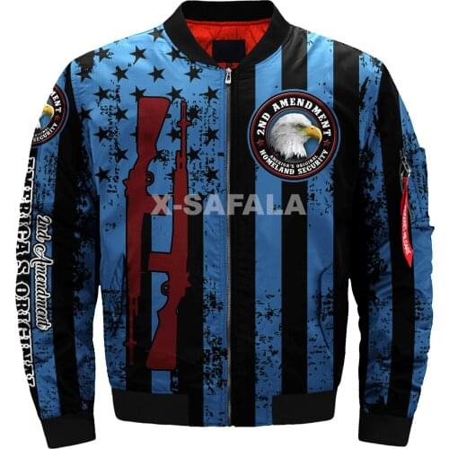 Mens Unisex Winter 3D Bomber Jackets Firefighter Print Zipper Flight Jacket Fireman Marines Casual Thick Coats Women Streetwear