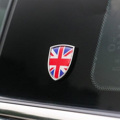 Car Metal Emblem Badge Sticker Decals Decorative For Mini Cooper JCW One Countryman Clubman F55 R60 F60 Car Styling Accessories