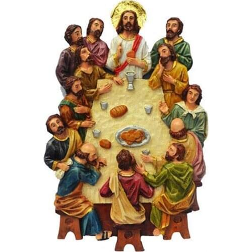 DIY Diamond-Painting kits The Last Supper Full Square round Cross Stitch Diamond Embroidery Handmade Hobbies And Crafts A304