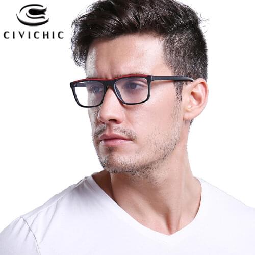 Chic TR90 Myopia Optical Eyewear Frame Retro Anti Blue Light Glasses Men Gaming Gafas Luz Azul Women Computer Eyeglasses COG52