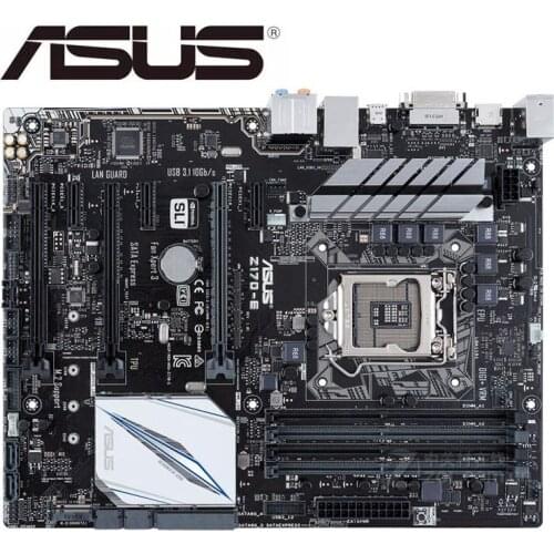 Original motherboard for ASUS Z170-E DDR4 LGA 1151 PCI-E3.0/M.2 USED Desktop motherborad
