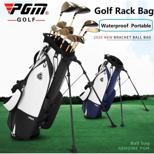 PGM Golf Bracket Pack Waterproof Golfing Standard Ball Bags Bracket Gun Bag Hold A Full Set Clubs Big Capacity Sport Bags New
