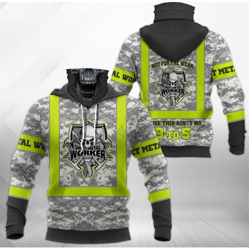 Sheetetal Worker 3D Printed Hoodies Fashion Sweatshirt Women Men Casual Pullover Hoodie Mask Warm Cosplay Costumes 02