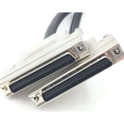 SCSI Cable CN68P To CN68P Male To Male Cable CN68 To CN68 M/M Cable 68 Pin to 68 Pin Cable