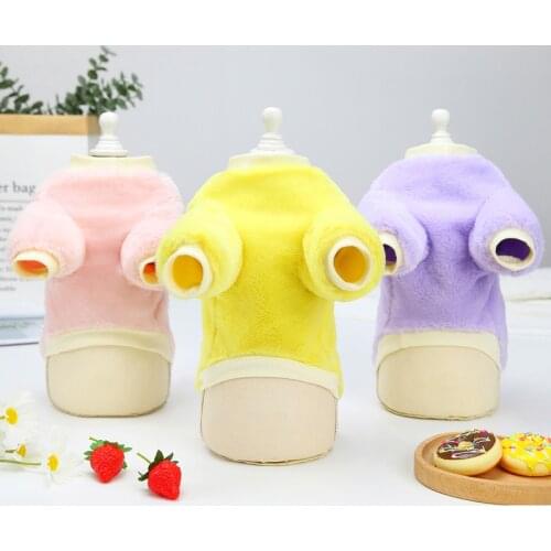 Pet Winter Coat Hoodies Cat Chihuahua Doggie Puppy Small Dog Clothes Outfit Garment Pajamas Yorkshire Bichon Poodle Clothing