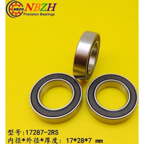 17287-2RS MR17287 17287 17287RS GCR15 ball bearing 17x28x7mm bike wheels bottom bracket repair bearing