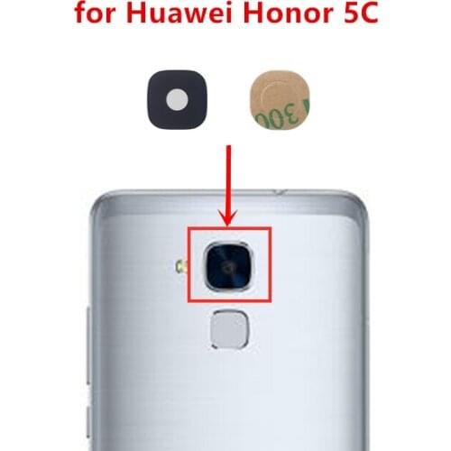 2pcs for huawei honor 5C Camera Glass Lens Back Rear Camera Glass Lens with Glue Replacement Repair Spare Parts