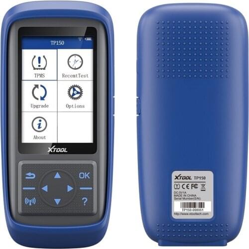 Car accessorie XTOOL TP150 Tire Pressure Monitoring System OBD2 TPMS Diagnostic Scanner Tool TPMS Program 15&433 MHZ Sensor