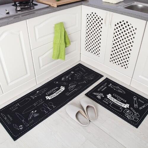 {Byetee} Kitchen Hot Selling Mats Door Bathroom Carpet Absorbent Slip-resistant Doormats Modern Kitchen Mat