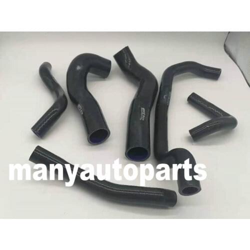 BLACK silicone radiator hose FOR BMW 3 E36 320i/323i/328i M50/M52 EURO 1992-1999 1993 1994 1995 1996 1997 1998