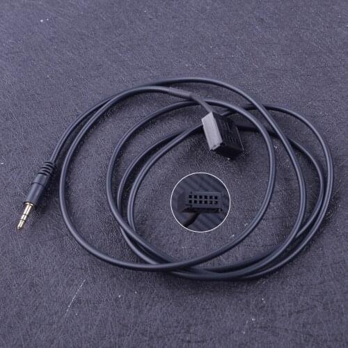 CITALL Car Auto 3.5mm Jack Plug Lead Aux Input Adapter Cable 6000CD Fit For Ford Focus C-MAX Mondeo S-MAX Connect Transit MP3