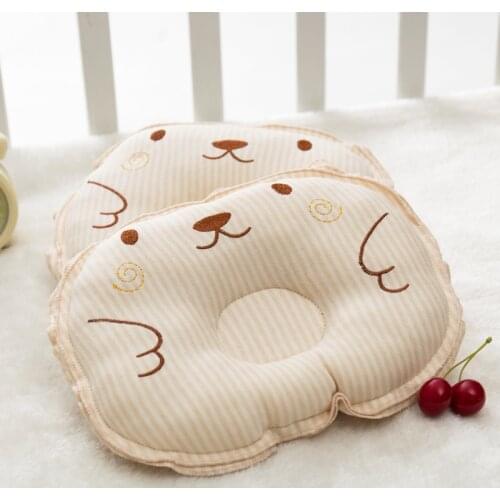 Baby Pillow New Born Baby Head Protection Pillow 3D Breathable Cotton 25X18Cm