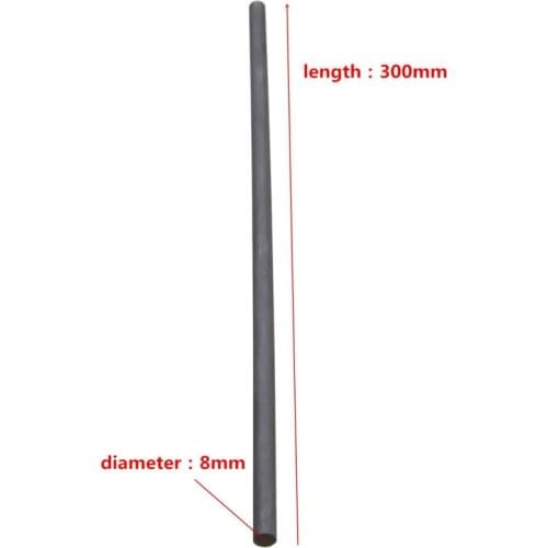 Graphite Crucible Stirring Rod 8x300mm 1/3'' x 12'' PC Tube Gold Stir Molten Met