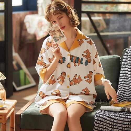 Women's Cotton Pajamas HKSZ China