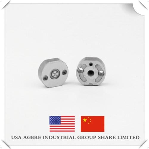 Identification number 10 common rail fuel injector parts raft board, valve assembly, valve plate, middle block, good quality