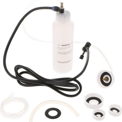 1L Pneumatic Brake Fluid Bleeder Kit Car Air Extractor Clutch Oil Bleeding