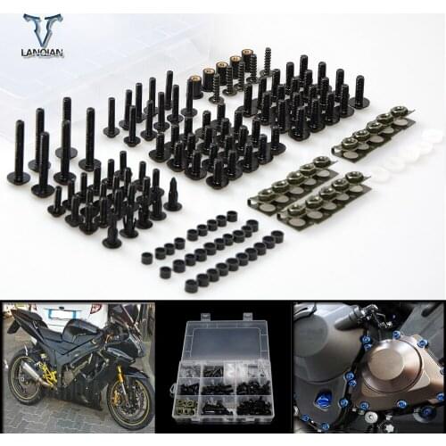 CNC Universal Motorcycle Fairing/windshield Bolts Screws set For BMW k1600gt k1600gtl r1200r k1300s k1300r k1300gt r1200gs