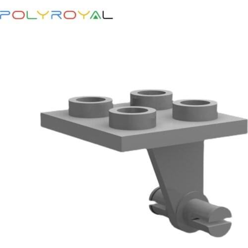 Building Blocks accessories 2x2 with double side wheel bolts aircraft landing pad 10 PCS MOC Educational toys for children 4870