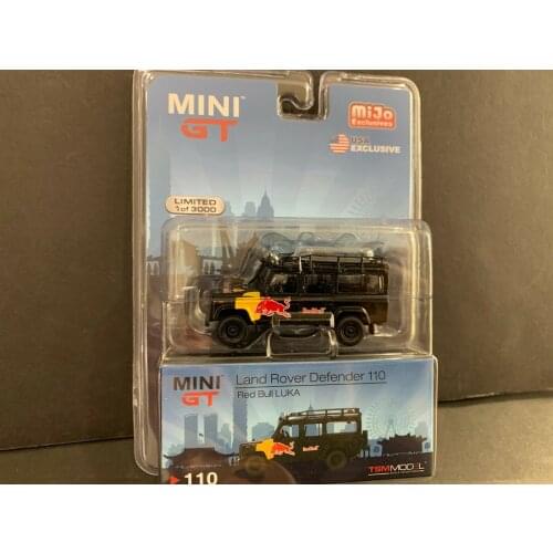 MINI GT 1/64 Land rover Defender 2021 Diecast Collection of Simulation Alloy Car Model Children Toys