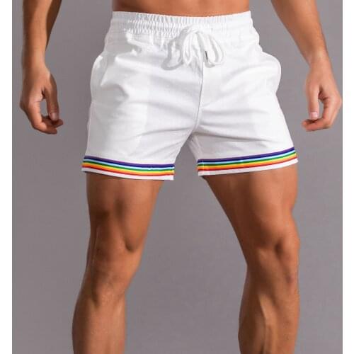 Gay man shorts rainbow male shorts