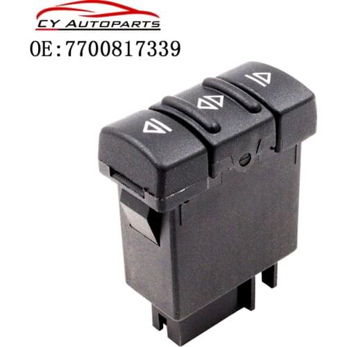New Master Side Power Electric Window Control Switch Button For Renault 19 II / Cabriolet / Chamade / Kasten 7700817339
