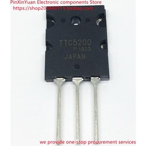 New original TTC5200 TTA1943 TO-3P C5200 A1943 high power amplifier pair tube In stock