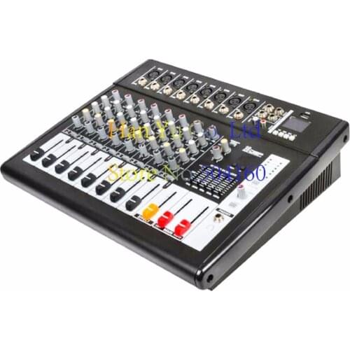 Pro 8 road with power amplifier tuning table balance home KTV stage performance equipment tuning table 802D