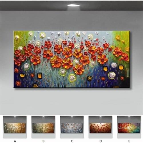 Plants Tree Flower Canvas Wall Art Paintings Modern Wedding Decor Abstract Colorful Posters Prints Pictures Cuadros Para Sala