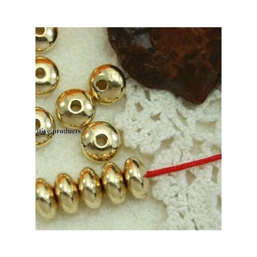 20pcs/lot Tibetan Silver gold spacer Loose Bead Spacer Beads Connectors for DIY Jewelry Making bracelet dfgf4