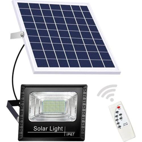 Solar Lighting Garden Street Lamp Led Exterior Outdoor Waterproof Road Light smart light control + remote control switch