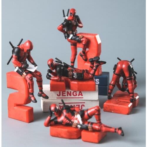 Car Interior Decoration Personality Anime Action Mini Doll For Car Interior Accessories Decoration