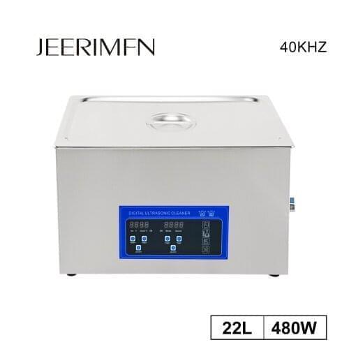 Lab Ultrasonic Cleaner 22L 480W Glassware Hardware Sonic Washing Metal Tools Circuit Board Sonicator Bath Oxides Rust Oil Remove