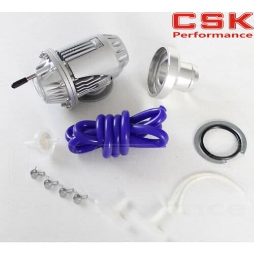 Universal Silver SQV SSQV Bov Turbo Blow Off Valve Bov with Adapter Flange IV 4