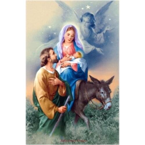 Embroidery Counted Cross Stitch Kits Needlework - Crafts 14 ct DMC DIY Arts Handmade Decor - Nativity of Jesus Christ