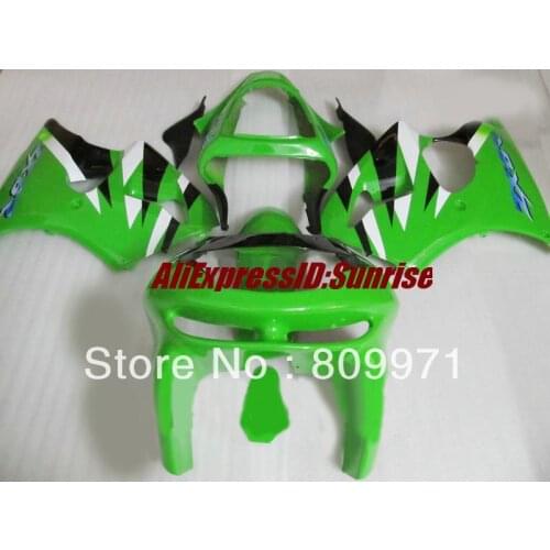 Hi-quality green Injection Mold for KAWASAKI Ninja ZX9R 98 99 ZX-9R ZX 9R 1998 1999 ABS Motorcycle Fairings set+gfits