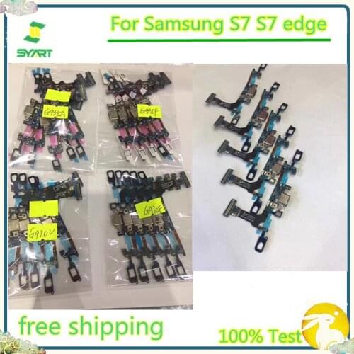 10PCS Charging Port Dock Connector Flex Cable USB Charging Dock Flex For Samsung S7 G930V G930F G930S For S7 Edge G935F G935A