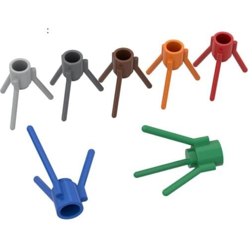 BuildMOC Compatible Assembles Particles 3741 Building Blocks Parts DIY Educational Tech Parts Toys For Children