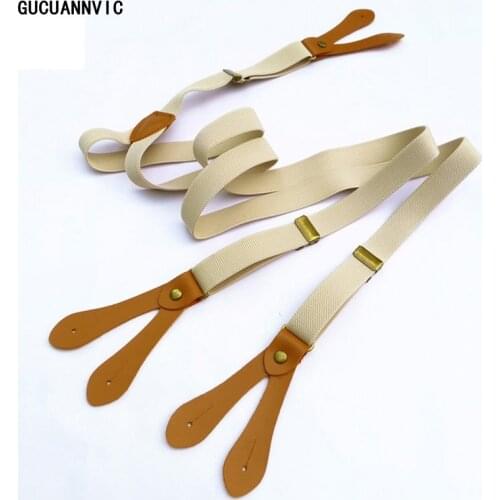 GUCUANNVIC Leather Buttons